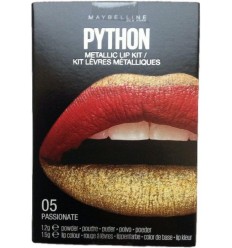 MAYBELLINE PYTHON METALLIC LIP KIT 05 PASSIONATE 2,7 g MAYBELLINE PYTHON METALLIC LIP KIT 05 PASSIONATE 2,7 g