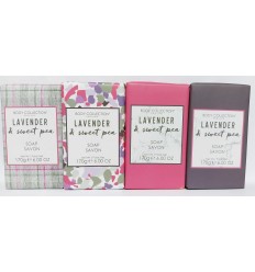 4 unidades BODY COLLECTION JABÓN DE LAVANDA y GUISANTE DULCE 170 g Ref. 999508 4 unidades BODY COLLECTION JABÓN DE LAVANDA y GUISANTE DULCE 170 g Ref. 999508