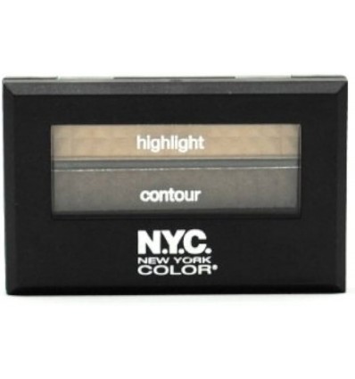 NYC de Coty DUET EYESHADOW 810A EASTSIDE BROWNSTONE 1.9 g