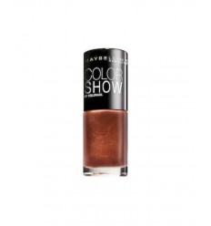 MAYBELLINE COLOR SHOW ESMALTE 465 BRICK SHIMMER 7 ml MAYBELLINE COLOR SHOW ESMALTE 465 BRICK SHIMMER 7 ml