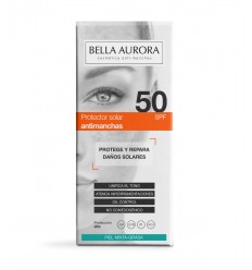 BELLA AURORA SPF50. PROTECTOR SOLAR ANTI-MANCHAS PIEL MIXTA-GRASA. 50ML