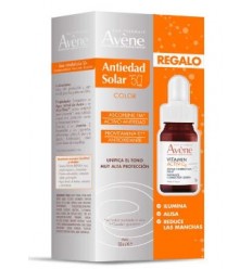 AVENE ANTIEDAD SOLAR SPF 50 COLOR 50 ml + REGALO SERUM VITAMIN ACTIV Cg 10 ml
