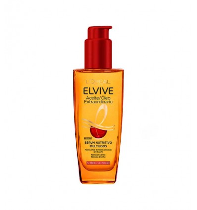 LOREAL ELVIVE ACEITE EXTRAORDINARIO SÉRUM NUTRITIVO MULTIUSOS ACEITE DE FLORES PRECIOSAS & FILTRO UV 100 ml