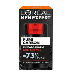 LOREAL MEN EXPERT PURE CARBON CREMA FACIAL ANTI-IMPERFECCIONES 50 ml LOREAL MEN EXPERT PURE CARBON CREMA FACIAL ANTI-IMPERFECCIONES 50 ml