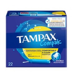 TAMPAX COMPAK REGULAR 22 unidades