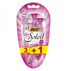 BIC MISS SOLEIL MAQUINILLA 3 HOJAS 3 + 1 UNIDADES