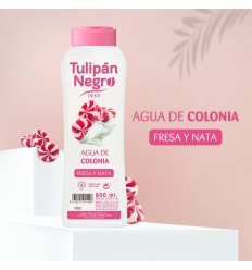 TULIPÁN NEGRO FRESA & NATA AGUA DE COLONIA 800 ml