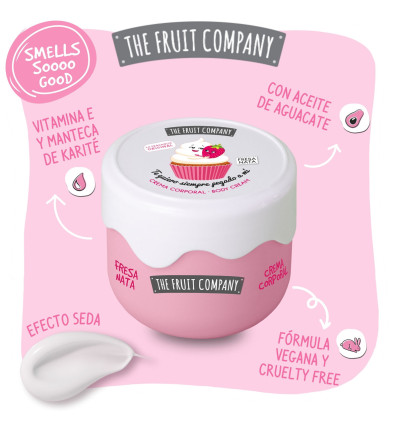 THE FRUIT COMPANY FRESA NATA CREMA CORPORAL 200 ml