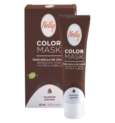 NELLY MASCARILLA DE COLOR MARRÓN 60 ml NELLY MASCARILLA DE COLOR MARRÓN 60 ml