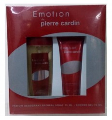 PIERRE CARDIN EMOTION PARFUM DEODORANT 75 ml + GEL 75 ml WOMAN