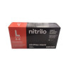 SANTEX NITRILO GUANTES NEGRO SIN POLVO TALLA L 8-9 100 unidades