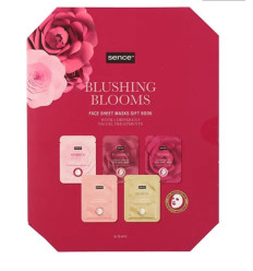 SENCE BLUSHING BLOOMS GIFT BOOK MASCARILLAS FACIALES 5 X 20 ml