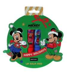 SENCE DISNEY MICKEY HAPPY HOLIDAYS DUPLO BÁLSAMOS LABIALES 2 X 4.3 g