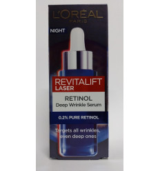 LOREAL REVITALIFT LASER SERUM RETINOL PURO NOCHE 30 ML