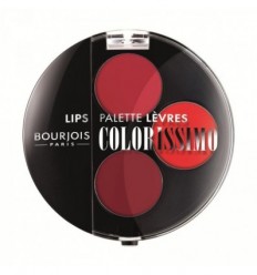 BOURJOIS COLORISSIMO LIPS PALETTE LÉVRES 01 ROUGES COLLECTION 1.8 g