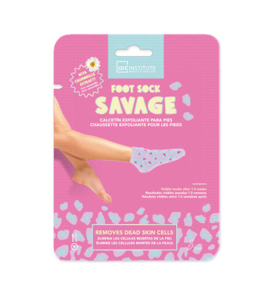 IDC INSTITUTE SAVAGE EXFOLIATING FOOT SOCK R 11131