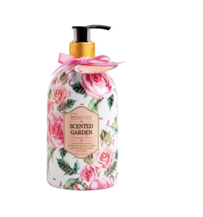 IDC INST SCENTED GARDEN HAND&BODY LOTION500ML ROSE R 40194