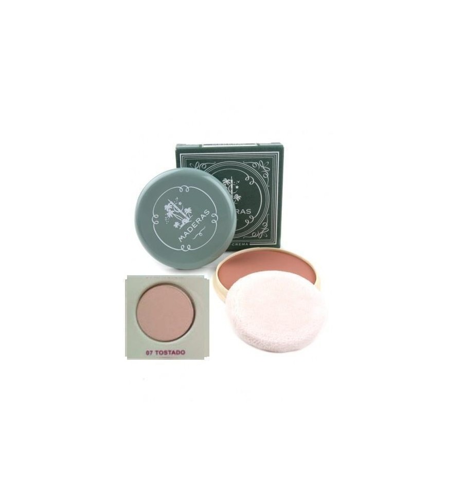 MADERAS POLVO CREMA 07 TOSTADO 15 g - Cosmetics & Co