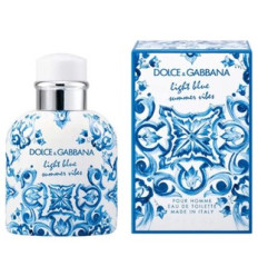 DOLCE & GABBANA LIGHT BLUE SUMMER VIBES P/ HOMME EDT 125 ml
