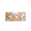 IDC INSTITUTE ZEN BATH BOMBS TRIO DRIED FLOWERS R 99022