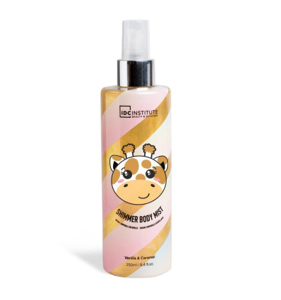 IDC INSTITUTE CUTE ANIMALS SHIMMER MIST GIRAFFE 250 ml Ref. 12185