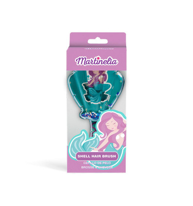 MARTINELIA MERMAID SHELL HAIR BRUSH R 90034