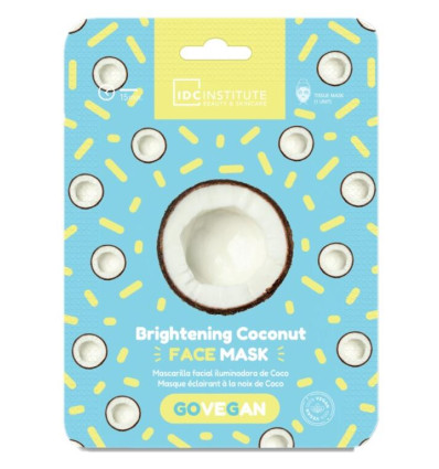 IDC INSTITUTE COCONUT OIL VEGAN MASK Ref. 85101