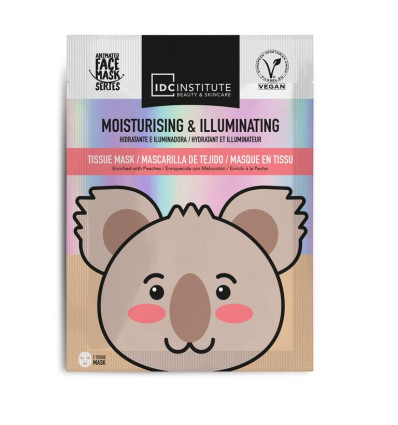 IDC INSTITUTE KOALA MASK MOISTURISING&ILLUMINATING Ref. 77031