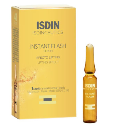 ISDIN INSTANT FLASH 1 AMPOLLA EFECTO LIFTING 2 ml