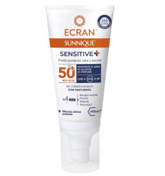 ECRAN SENSITIVE FLUIDO PROTECTOR CARA Y ESCOTE SPF 50 50 ml