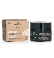 NUXE BIO ORGANIC SEMILLAS DE SÉSAMO Y EXTRACTO DE CÍTRICOS MASCARILLA DETOXIFICANTE ILUMINADORA 50 ml