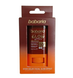 BABARIA GLOW EFECT STICK SOLAR FACIAL SPF 50 RESISTENTE AL AGUA 20 ml