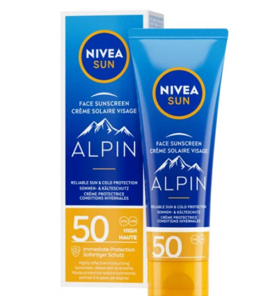 NIVEA SUN ALPIN CREMA SOLAR FACIAL SPF 50 50 ml