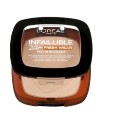 LOREAL INFAILLIBLE 24H FRESH WEAR MATTE BRONZER POLVO BRONCEADOR 250 LIGHT CLAIR 9 g