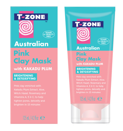 T-ZONE AUSTRALIAN PINK CLAY MASK 125 ml