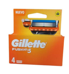 GILLETTE FUSION 5 RECAMBIO 4 UNIDADES
