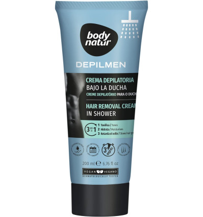 BODY NATUR DEPILMEN CREMA DEPILATORIA BAJO LA DUCHA 200 ml