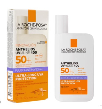 LA ROCHE POSAY ANTHELIOS FLUIDO ANTIMANCHAS SPF 50+ PROTECCION SOLAR MUY ALTA 50ml