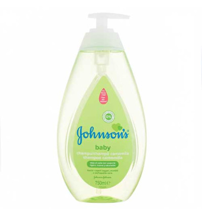 JOHNSONS BABY CHAMPÚ CAMOMILA 750 ml DOSIFICADOR