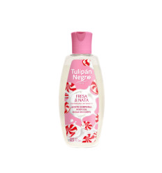TULIPÁN NEGRO FRESA & NATA ACEITE CORPORAL 200 ml