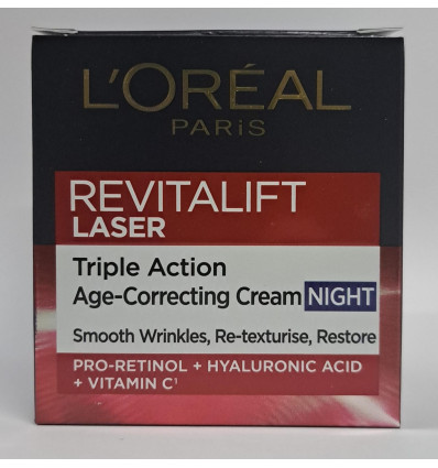 LOREAL REVITALIFT LASER CREMA DE NOCHE 50ml