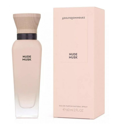 ADOLFO DOMINGUEZ NUDE MUSK EAU DE PARFUM 60 ml SPRAY MUJER
