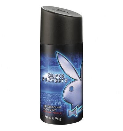 SUPER PLAYBOY DEO SPRAY 24 HORAS 150 ml MEN