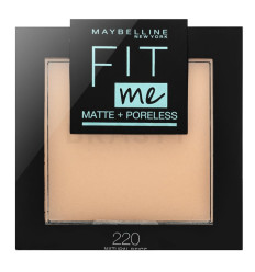 MAYBELLINE FIT Me MATTE compacto 220 Natural Beige 9 g MAYBELLINE FIT Me MATTE compacto 220 Natural Beige 9 g