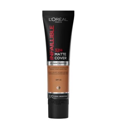 LOREAL INFAILLIBLE 32H MATTE COVER BASE DE MAQUILLAJE 320 COOL UNDERTONE 30 ml