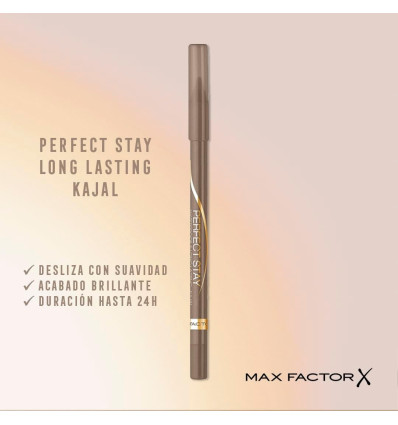 MAX FACTOR PERFECT STAY WATERPROOF & LONG LASTING KAJAL 080 TAUPE OF MIND