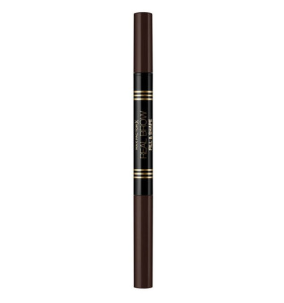 MAX FACTOR REAL BROW LAPIZ DE CEJAS FILL & SHAPE 04 DEEP BROWN