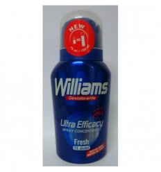 WILLIAMS ULTRA EFFICACY DEO SPRAY CONCENTRADO 75 ml FRESH 0% ALCOHOL MEN