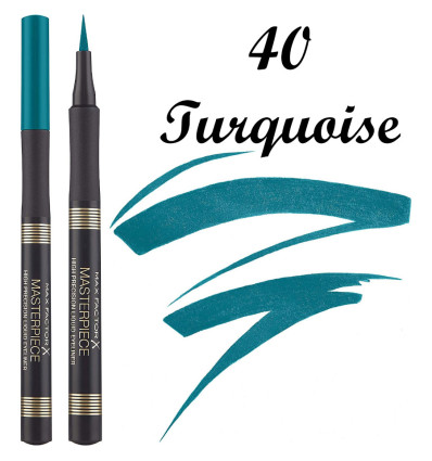 MAX FACTOR MASTERPIECE HIGH PRECISION LIQUID EYELINER 40 TURQUOISE