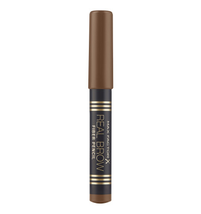 MAX FACTOR REAL BROW FIBER PENCIL 004 DEEP BROWN